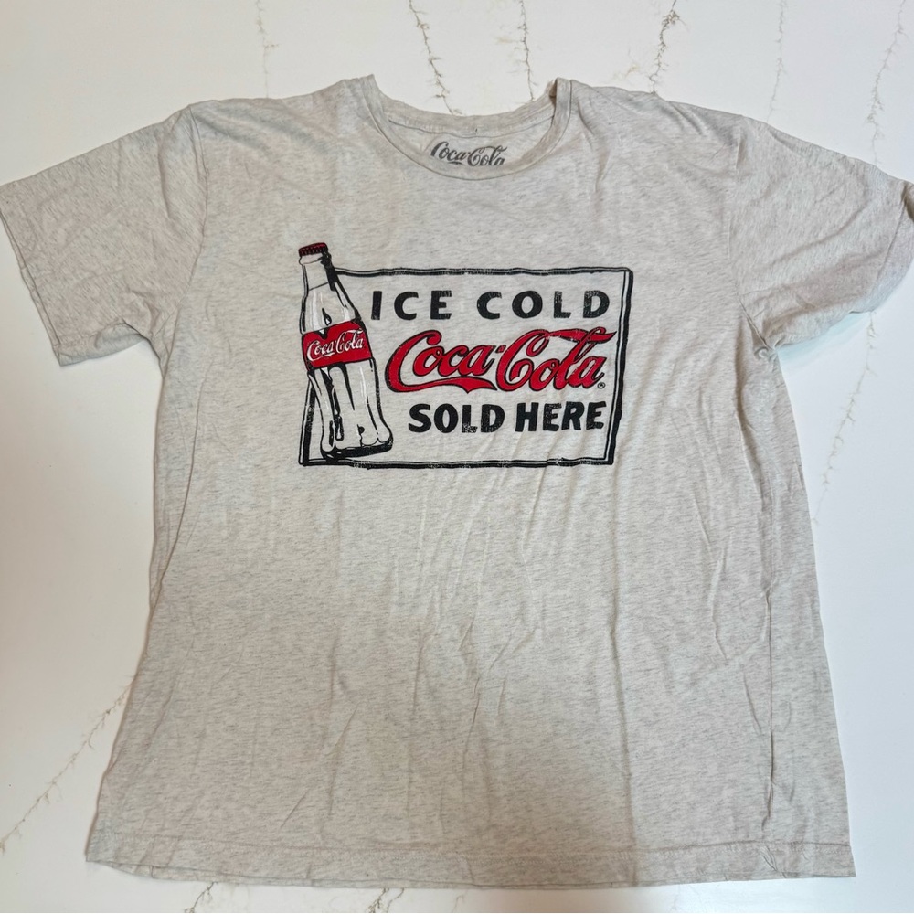 Coca-Cola Heather Gray Tee